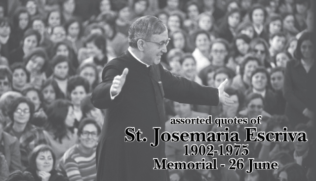 St. Josemaria Escriva Prayer Card